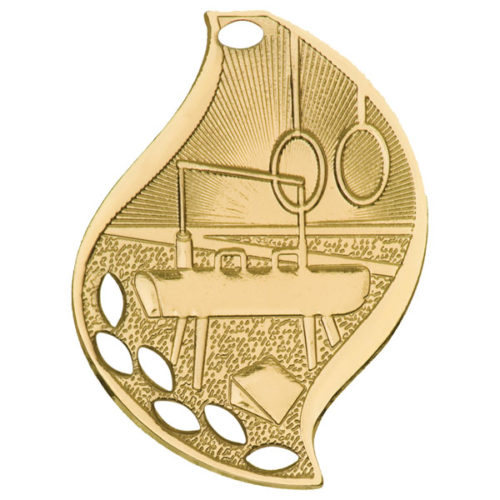 Gymnastics Flame Medal