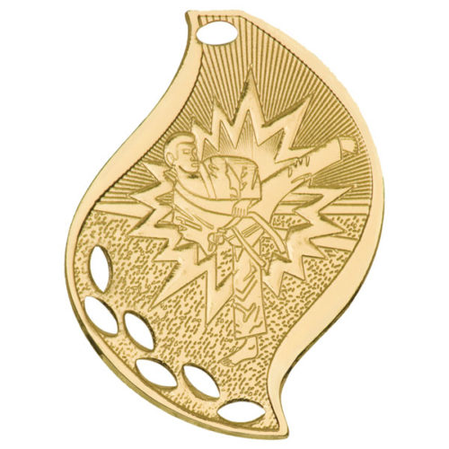 Karate Flame Medal
