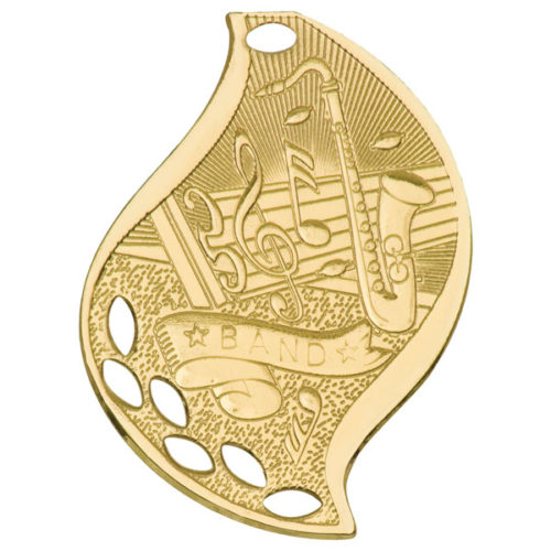 Band Flame Medal