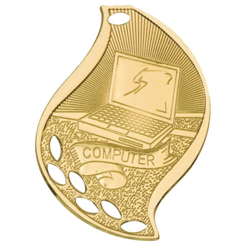Computer Flame Medal