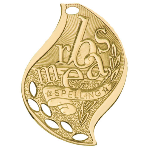 Spelling Flame Medal