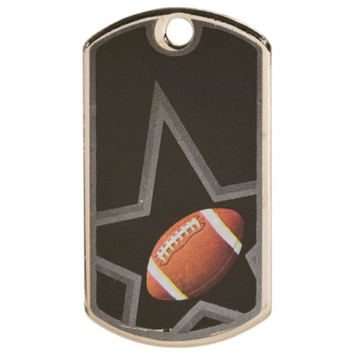 Football Dog Tag