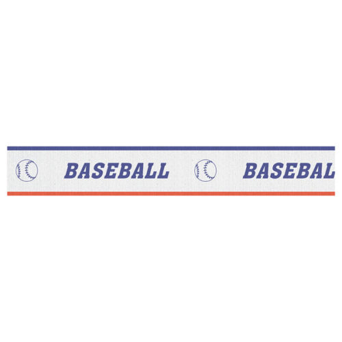 Baseball Neck Ribbon with Snap Clip