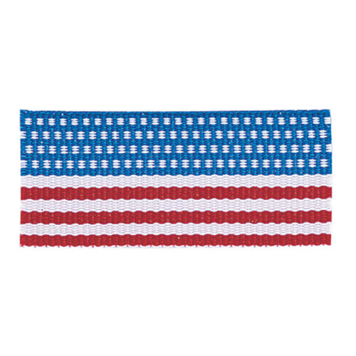 Flag Neck Ribbon with Snap Clip