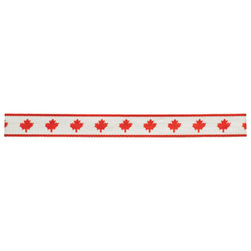 Canada Neck Ribbon with Snap Clip
