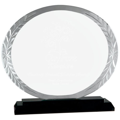 Large Oval Accent Glass