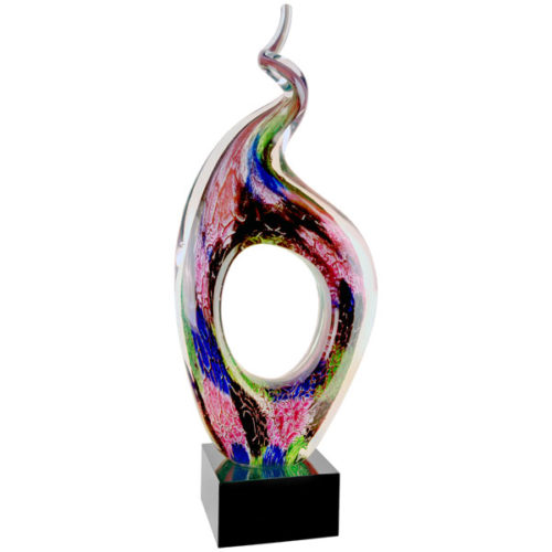 Twist Top Art Glass