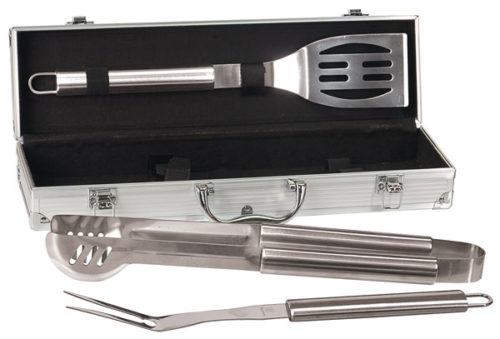 Aluminum/PVC BBQ Gift Set with Stainless Steel Tools