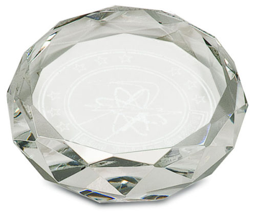 Premier Crystal Round Paperweight