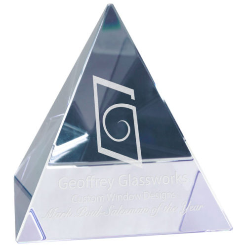 Medium Crystal Pyramid