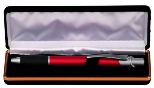 Black Velvet Lined Pen Case