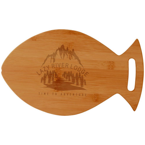 Bamboo Fish Shaped Cutting Board