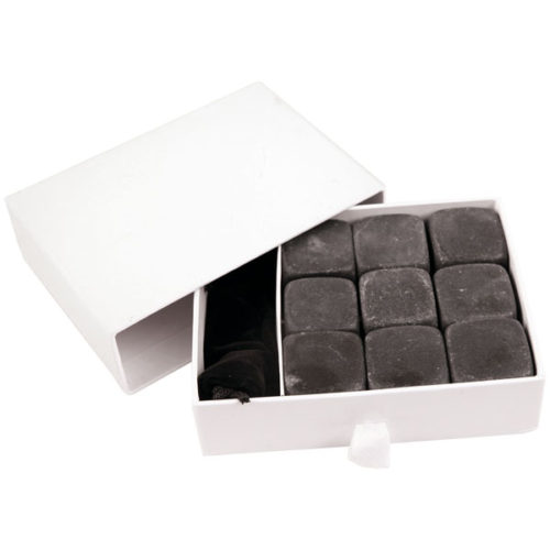 9-Piece Basalt Whiskey Stone Set
