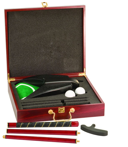 Rosewood Finish Executive Gold Gift Set