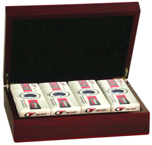 Rosewood Finish Golf Ball Set