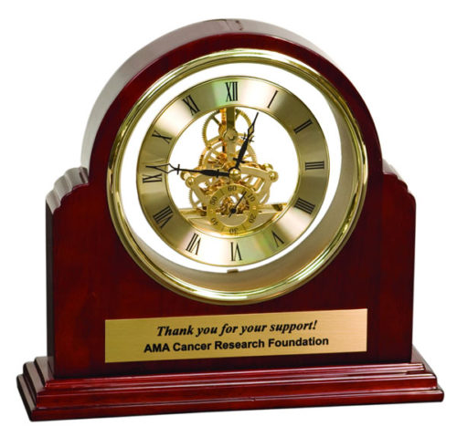 Grand Piano Step-Arch Clock